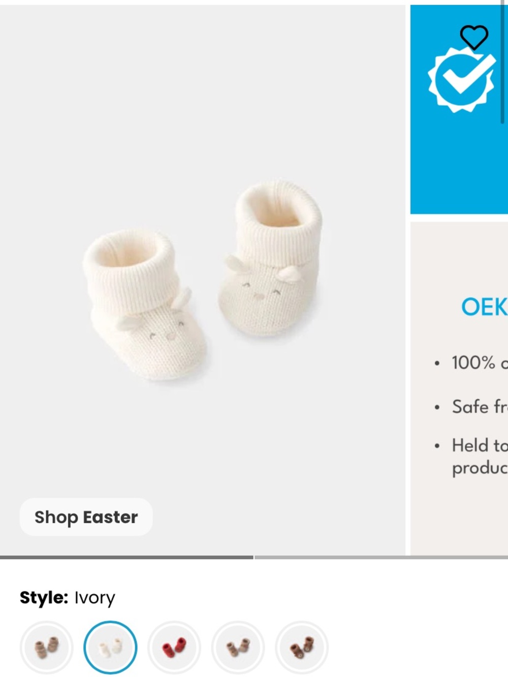 Carters booties